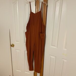 Organic cotton maternity quince overalls  with Adjustable Straps and Pockets